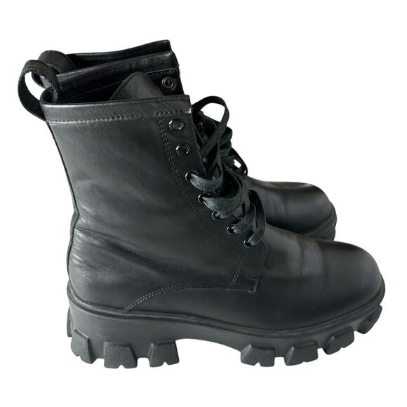 Tony Bianco Martin Combat Boots Black Size 6 - Picture 5 of 7
